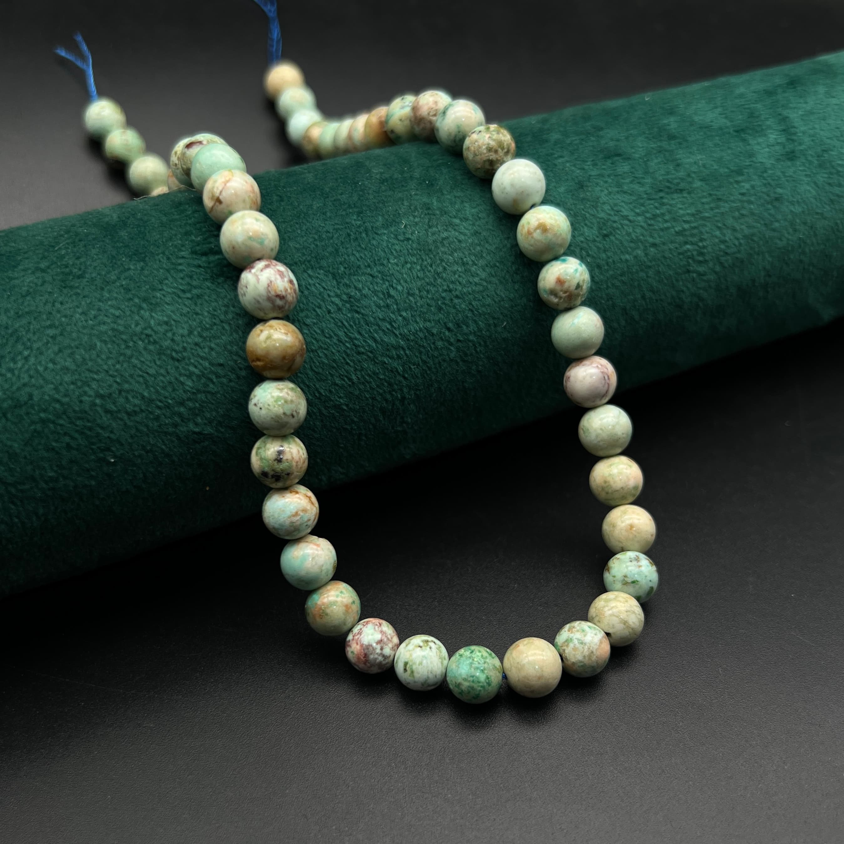 Turquoise African 8mm