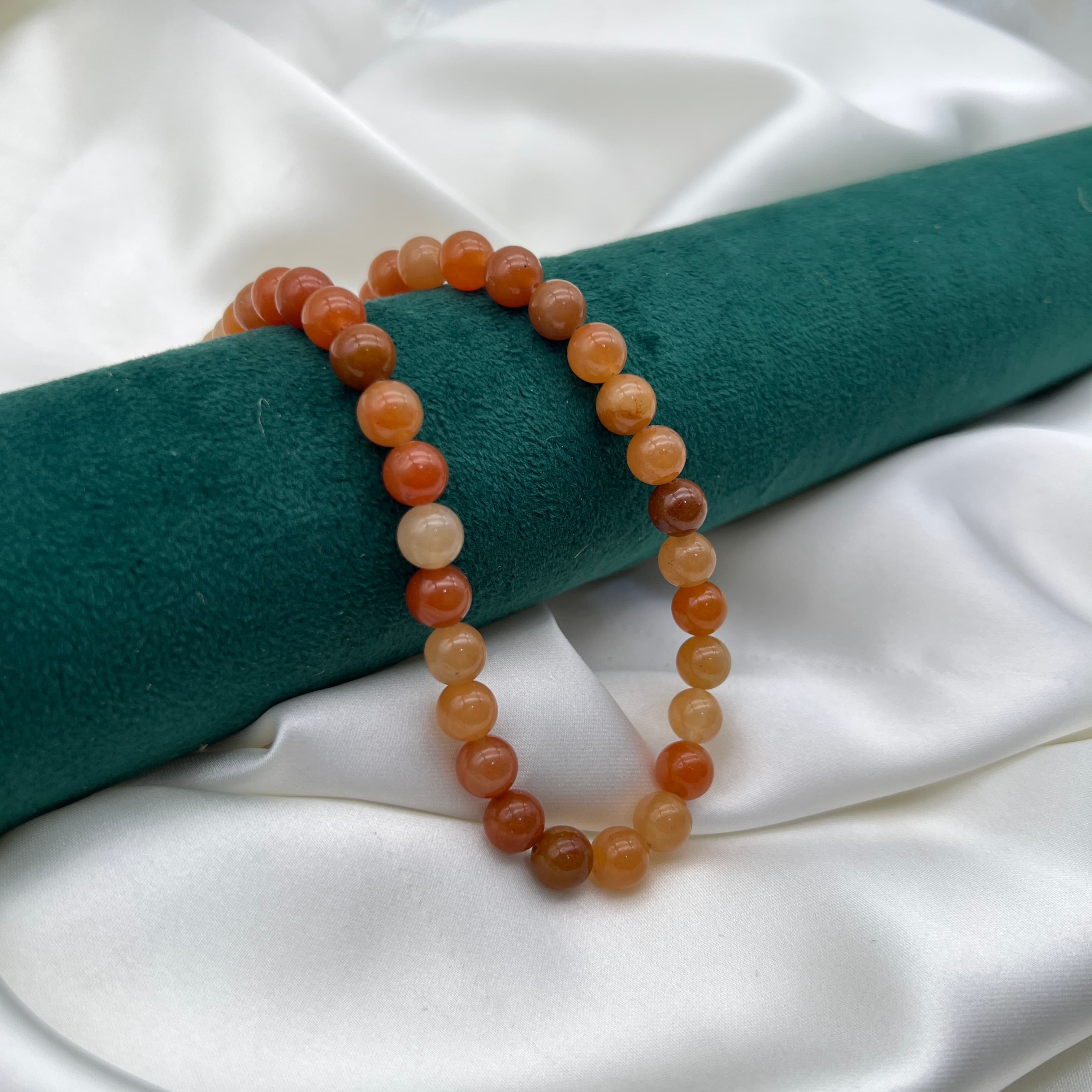 Aventurine 8Mm [vert-blue-orange]