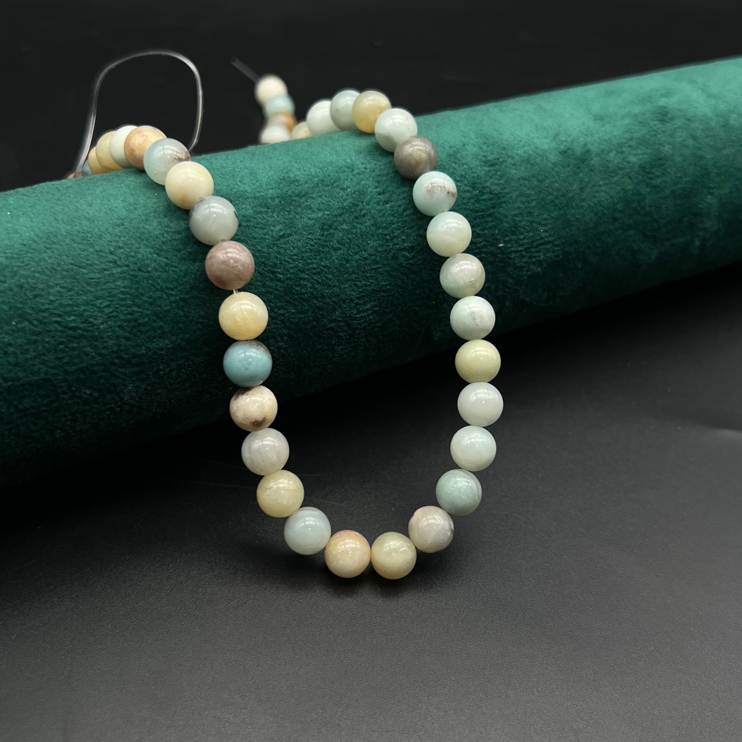 multi-pierre 8mm [jade-amazonite-picasso-agate]