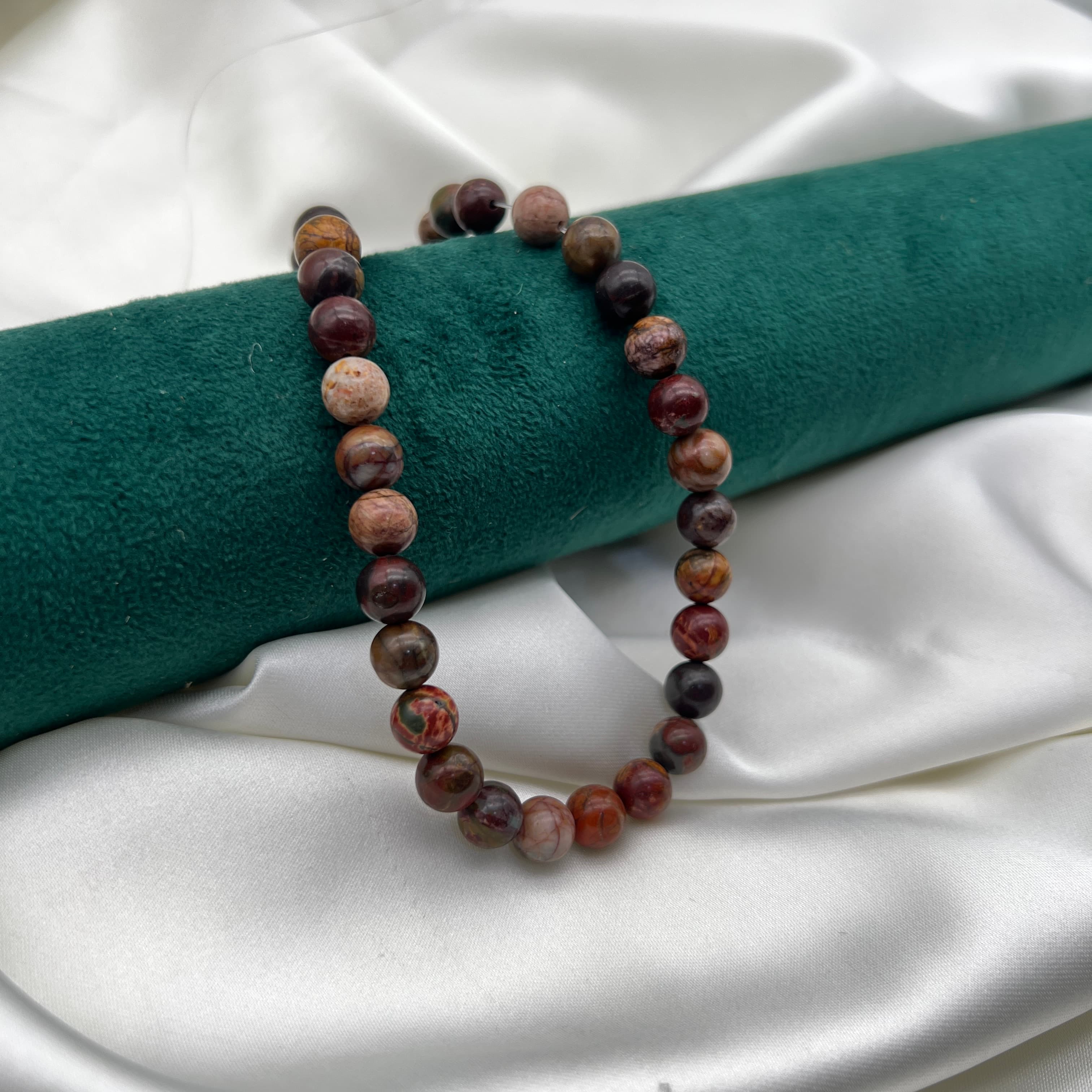 multi-pierre 8mm [jade-amazonite-picasso-agate]