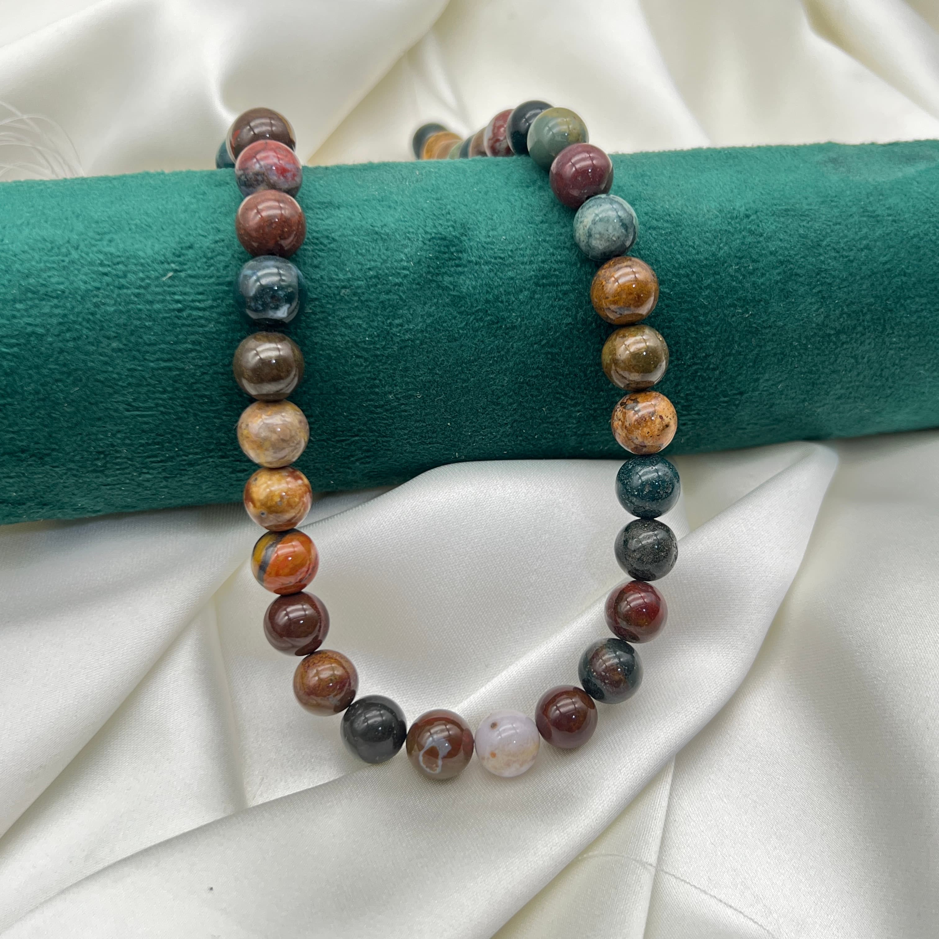 pierre ocean agate 10mm
