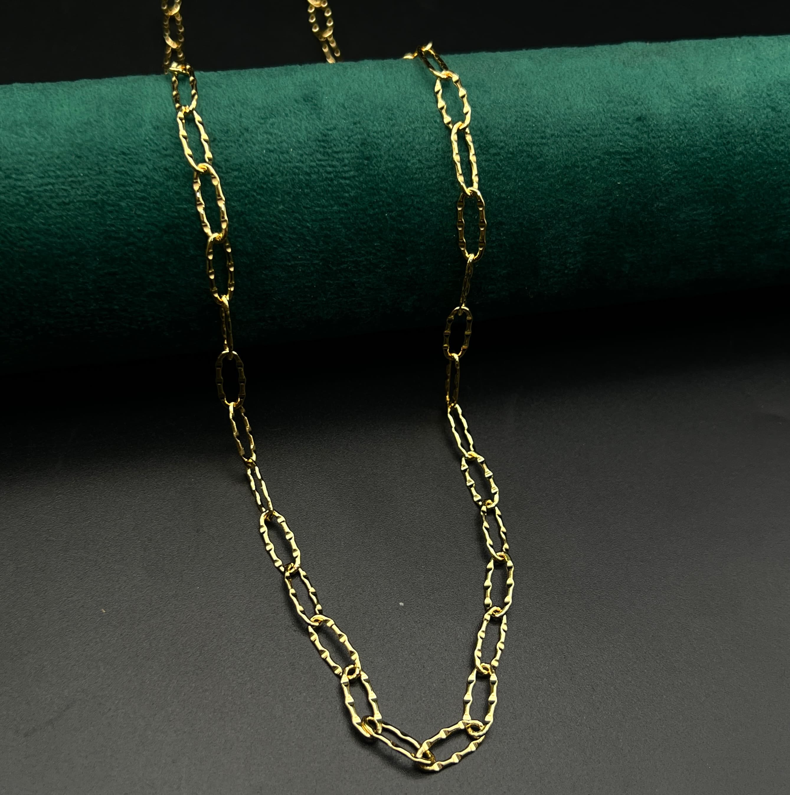 Chain Plaque Or inoxydable