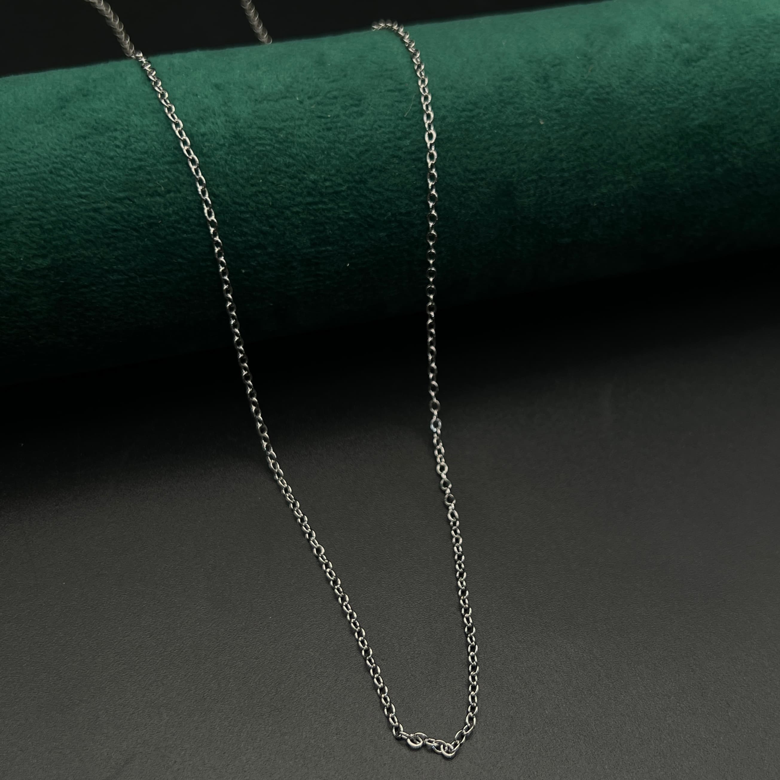 Chaine Plaque Or inoxydable