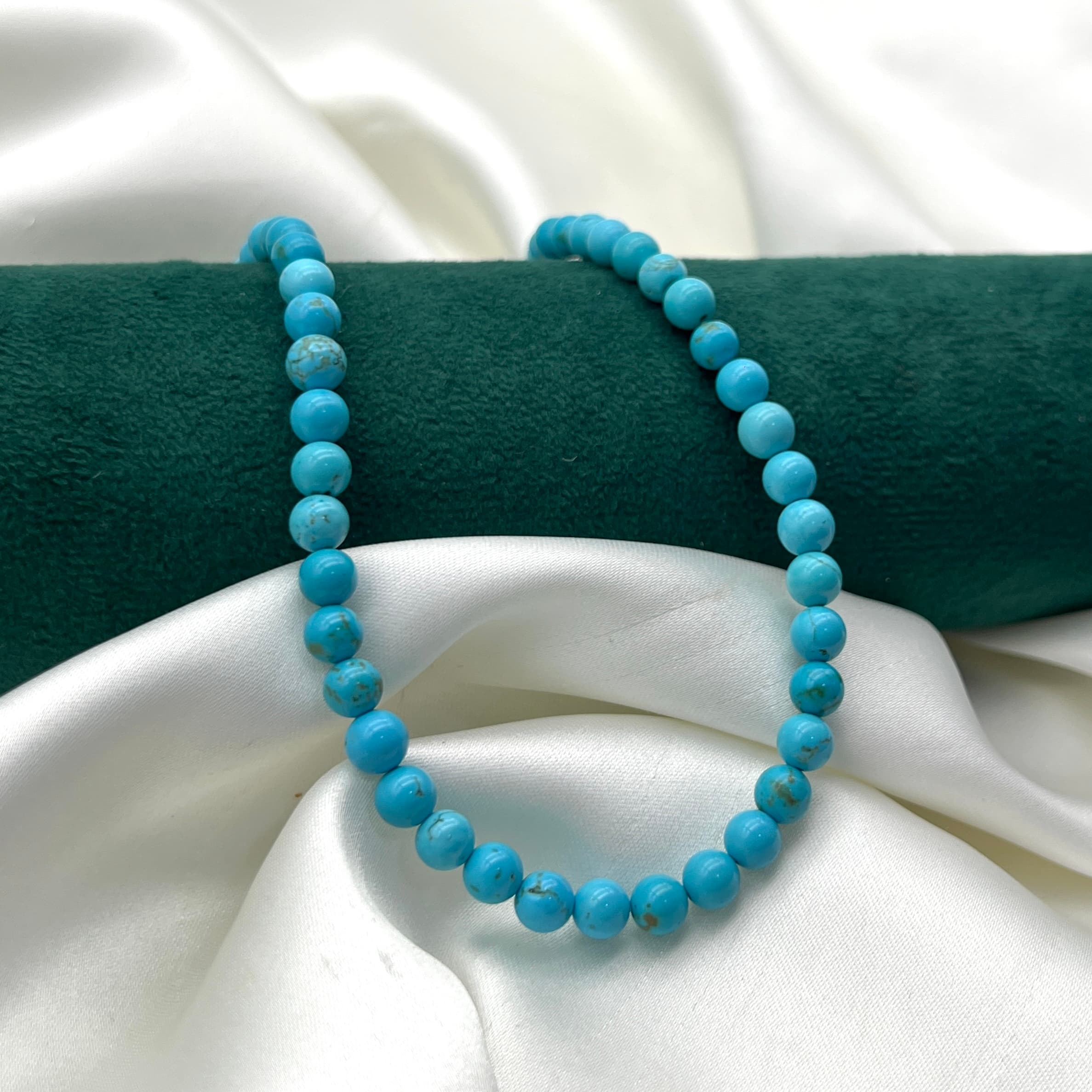 Pierres (Turquoise- Akik cornaline- oiel de tigre) 6mm