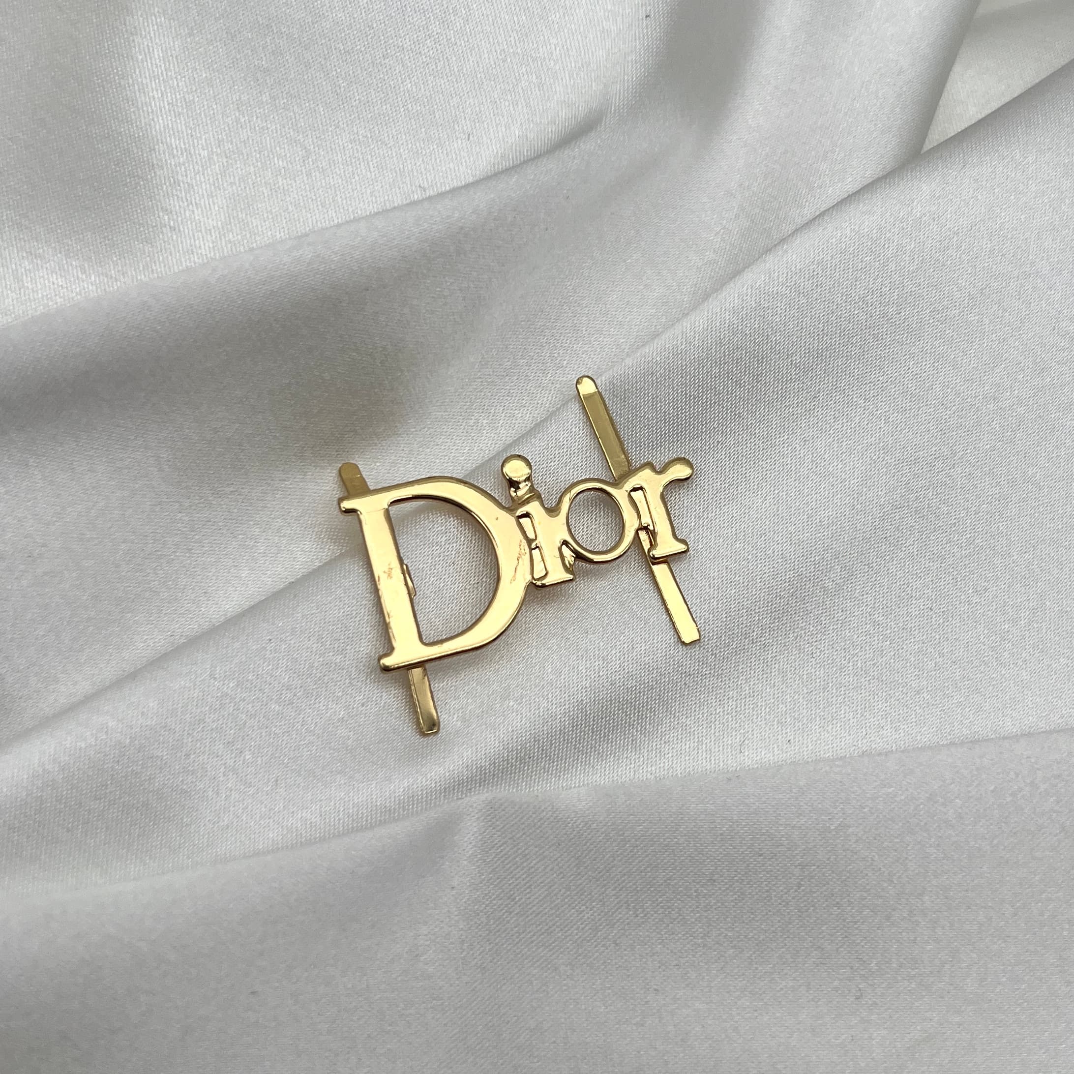 Motif de sac Dior Doré