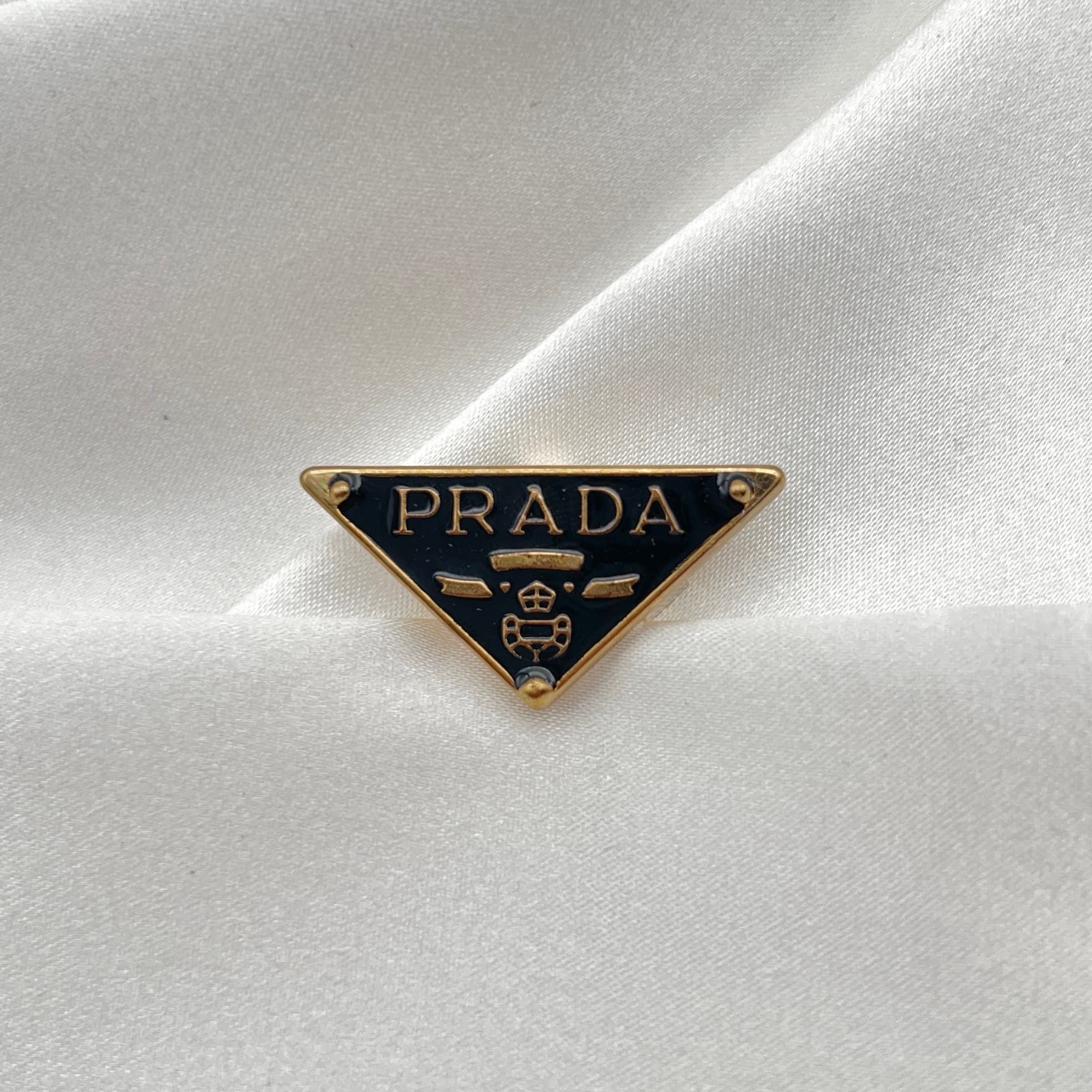 Motif de sac PRADA Noir et Rose