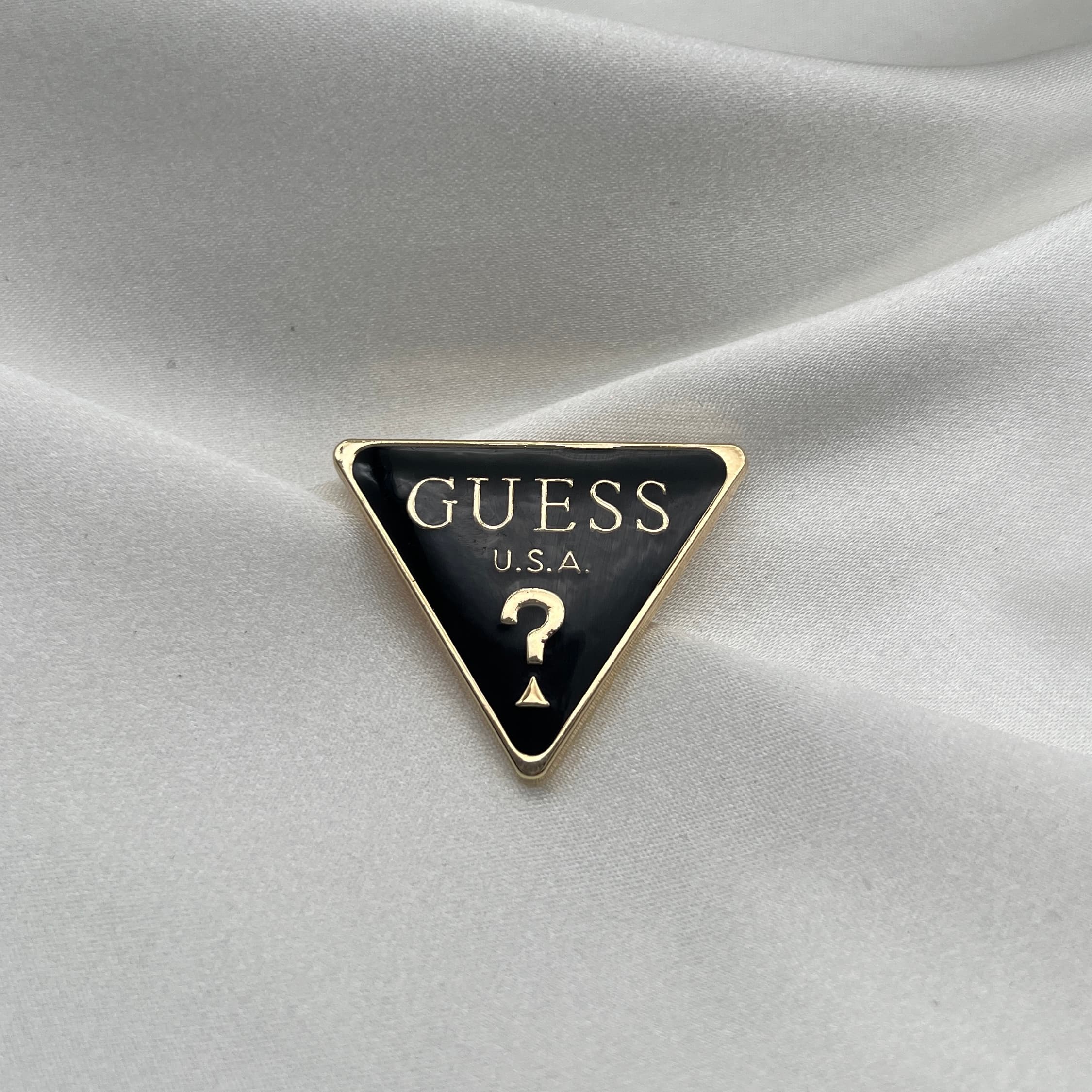 Motif de sac GUESS Noir et Doré