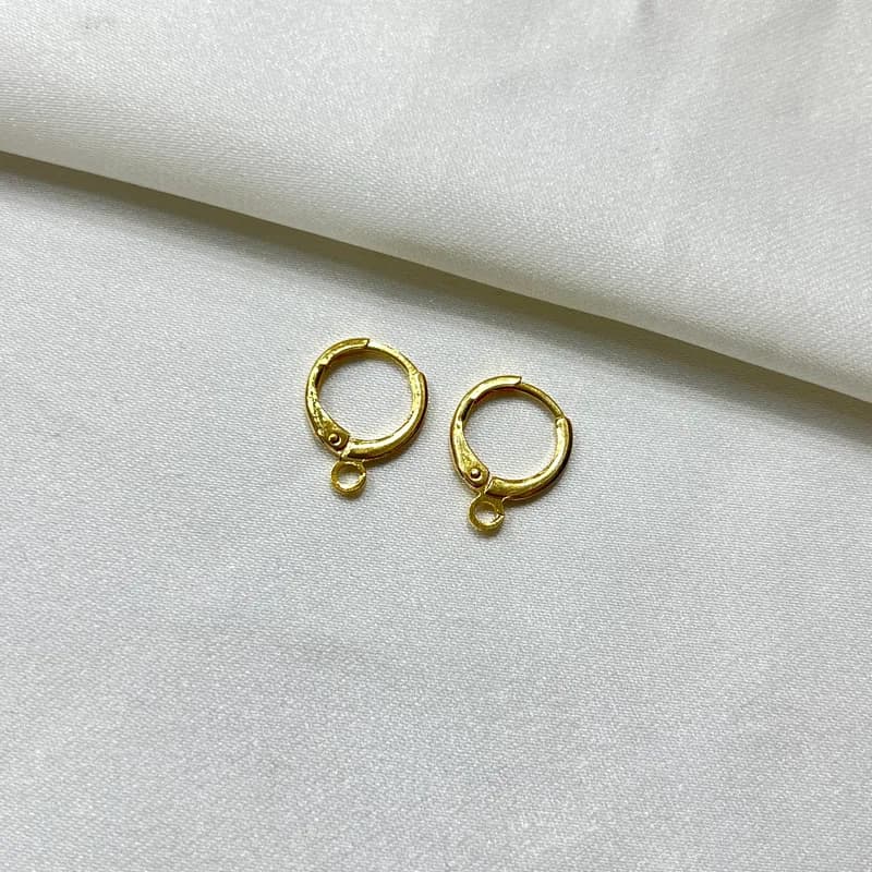 Boucle plaque Or - 1