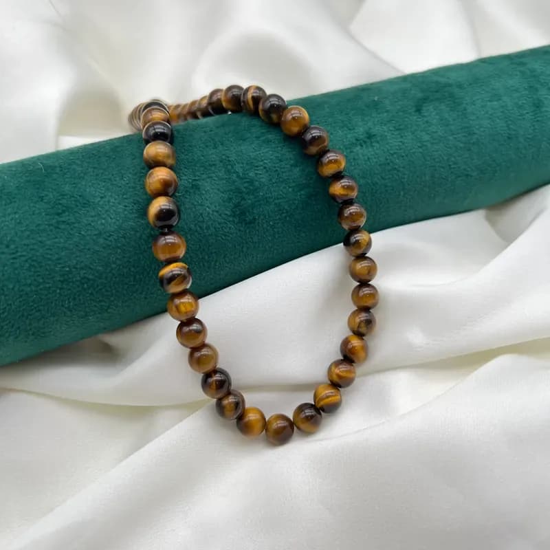 Pierres œil de tigre 8mm