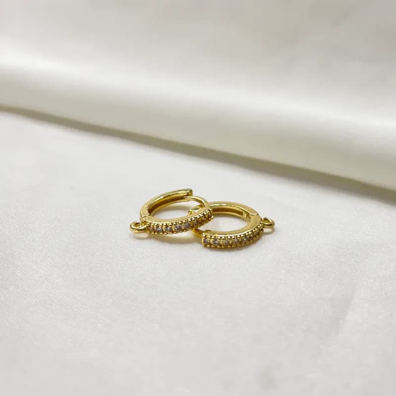 Boucle plaque Or - 1